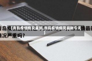 【青岛疫情情况最新,青岛疫情情况最新今天】