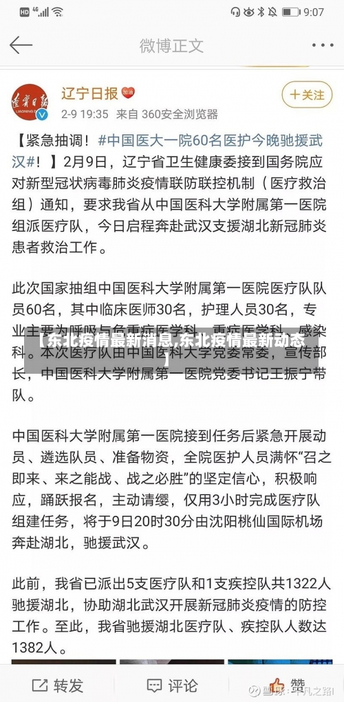 【东北疫情最新消息,东北疫情最新动态】-第2张图片