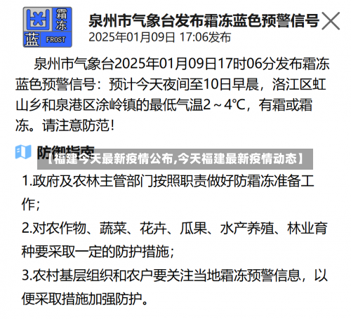 【福建今天最新疫情公布,今天福建最新疫情动态】-第1张图片